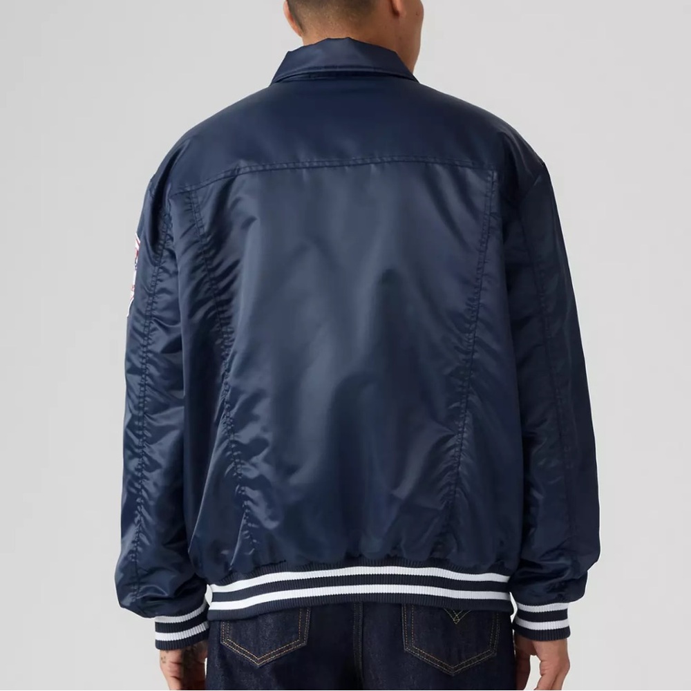 Levi’s x Starter NY Yankees Jacket NWT Size Large - Picture 4 of 16